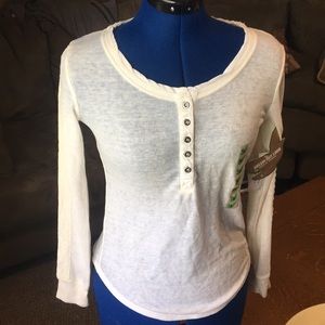 NWT! Henley Tee